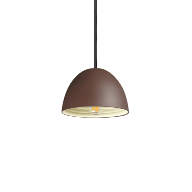 Suspension FOLK SP1 D18 Corten 60W max IDEAL LUX 174204