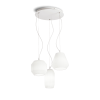 Suspension ORIGAMI Blanc E27 3x60W IDEAL LUX 198095