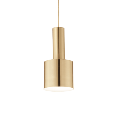 Suspension HOLLY Laiton satiné 1xE27 60W IDEAL LUX 231570