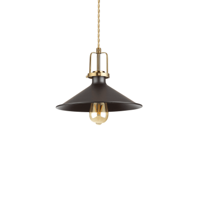 Suspension ERIS3 Noir 1xE27 60W IDEAL LUX 249070
