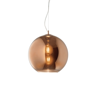 Suspension Boule NEMO Cuivre 1xE27 60W IDEAL LUX 250328