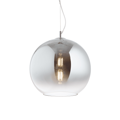 Suspension NEMO Chromé Fumé 1xE27 60W IDEAL LUX 250359