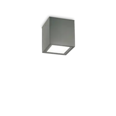 Plafonnier Extérieur TECHO Anthracite 1x20W H9,5 IDEAL LUX 251554