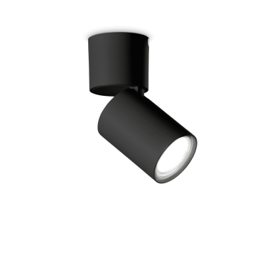 Plafonnier Toby 1x35W GU10 Noir IDEAL LUX 271545