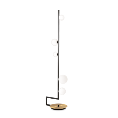 Lampadaire Birds 5x15W G9 Noir IDEAL LUX 273662