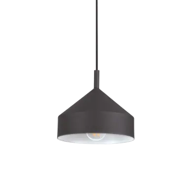Suspension Yurta 1x60W E27 Noir D210 IDEAL LUX 281568