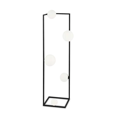 Lampadaire Boule Angolo 5x28W G9 Noir IDEAL LUX 284309