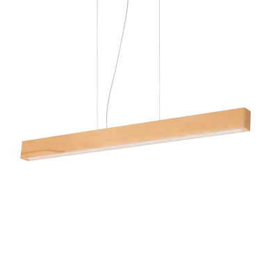 Suspension Craft 1x36W LED Bois Noir IDEAL LUX 284460