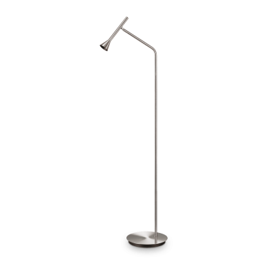 Lampadaire Diesis 1x4,5W LED Nickel IDEAL LUX 285337