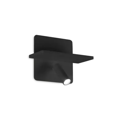 Applique Liseuse Piano 2x10W LED Noir IDEAL LUX 287300