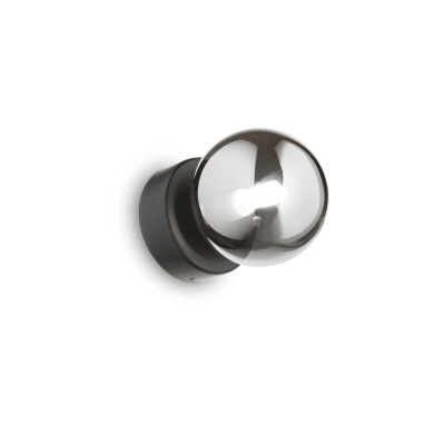 Applique Boule Perlage 1x15W G9 Noir IDEAL LUX 292403