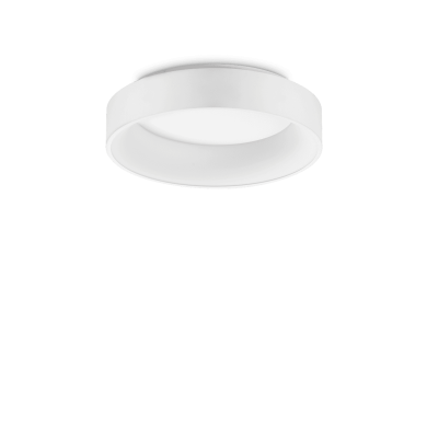 Plafonnier Ziggy 1x30W LED Blanc IDEAL LUX 293783