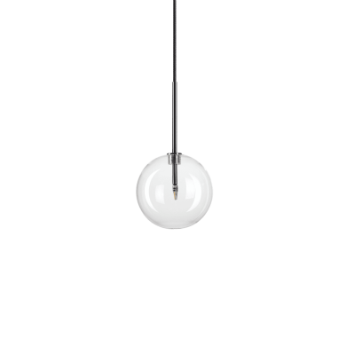 Suspension Boule Equinoxe 1x2W G4 Chromé D150 IDEAL LUX 306537
