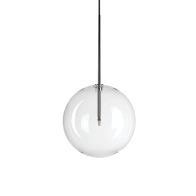 Suspension Boule Equinoxe 1x2W G4 Chromé D250 IDEAL LUX 306551