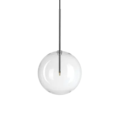 Suspension Boule Equinoxe 1x2W G4 Chromé D250 IDEAL LUX 306551