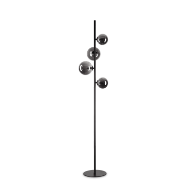 Lampadaire Boule Perlage 4x15W G9 Noir IDEAL LUX 306988