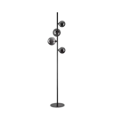 Lampadaire Boule Perlage 4x15W G9 Noir IDEAL LUX 306988