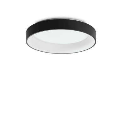 Plafonnier Ziggy 1x42W LED Noir IDEAL LUX 307213