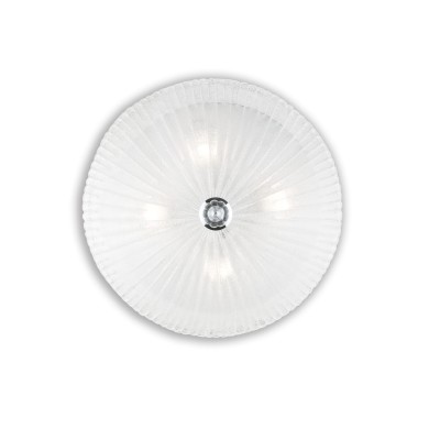 Plafonnier SHELL Transparent 4x60W IDEAL LUX 8615