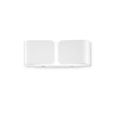 Applique murale CLIP Blanc 2x40W IDEAL LUX 49236