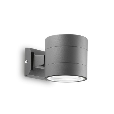 Applique murale extérieure SNIF rond Anthracite 1x40W IDEAL LUX 61467