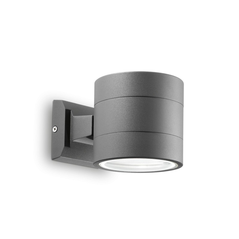 Applique murale extérieure SNIF rond Anthracite 1x40W IDEAL LUX 61467