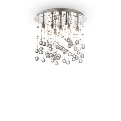 Plafonnier MOONLIGHT Or 8x40W IDEAL LUX 80932