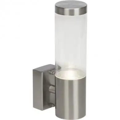 Applique extérieur Bergen acier 1x4W BRILLIANT G40081/82