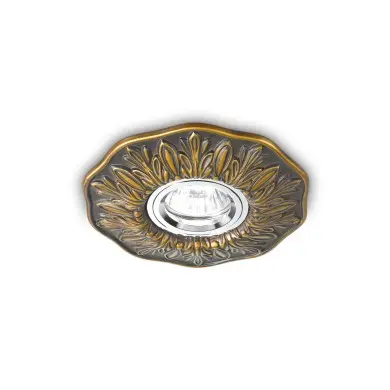 Spot POLKA Laiton vieilli 1x50W IDEAL LUX 115580