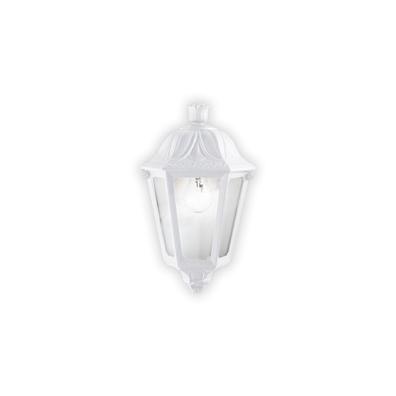 Applique murale extérieure ANNA Blanc 1x60W IDEAL LUX 120430