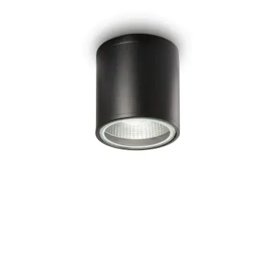 Plafonnier extérieur GUN Noir 1x28W IDEAL LUX 122687