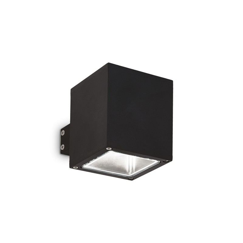 Applique murale extérieure SNIF Carré Noir 1x40W IDEAL LUX 123080