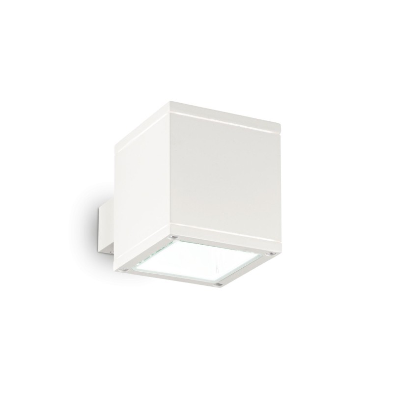 Applique murale extérieure SNIF Carré Blanc 1x40W IDEAL LUX 144276