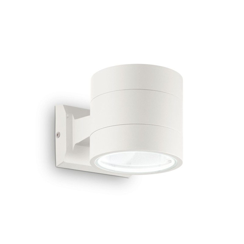 Applique murale extérieure SNIF rond Blanc 1x40W IDEAL LUX 144283