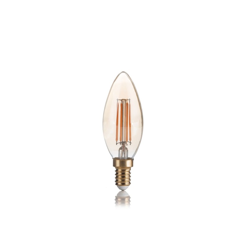 Ampoule (x10) 4W E14 Ambré D3,5 151649 IDEAL LUX 151649