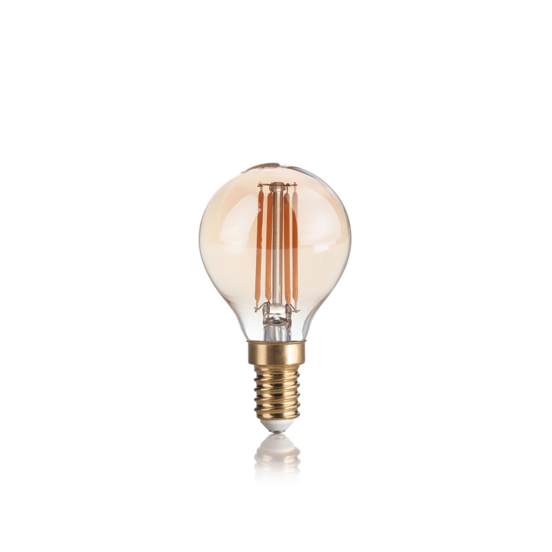 Ampoule (x10) 4W E14 Ambré D4,5 IDEAL LUX 151656