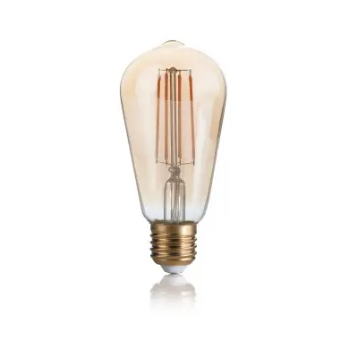 Ampoule (x10) 4W E27 Ambré D6 151694 IDEAL LUX 151694