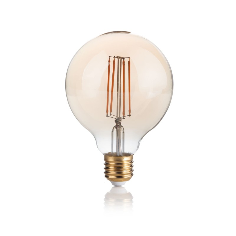 Ampoule (x10) 4W E27 Ambré D9,5 151717 IDEAL LUX 151717