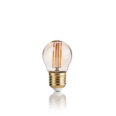 Ampoule (x10) 4W E27 Ambré D4,5 151861 IDEAL LUX 151861