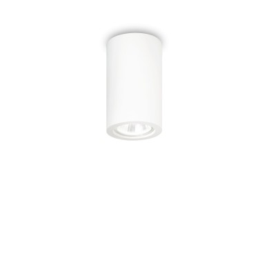Plafonnier TOWER PL1 SMALL ROUND Blanc 35W max IDEAL LUX 155869