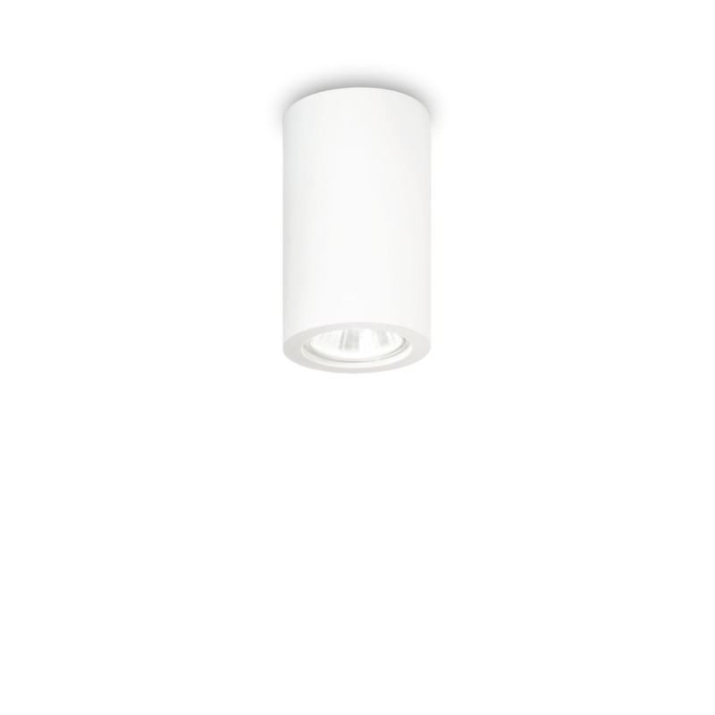 Plafonnier TOWER PL1 SMALL ROUND Blanc 35W max IDEAL LUX 155869