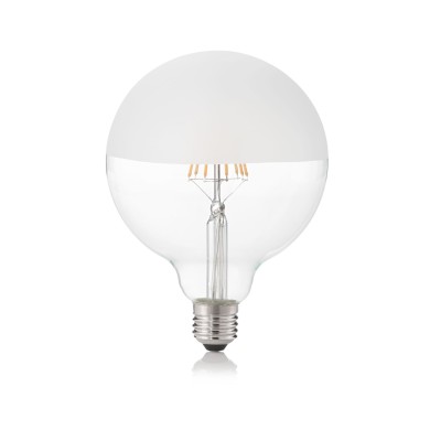 Ampoule (x10) 8W E27 Blanc Satiné D12,5 IDEAL LUX 157580