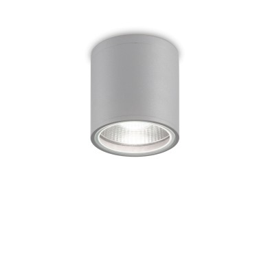 Plafonnier GUN PL1 Gris 28W max IDEAL LUX 163642