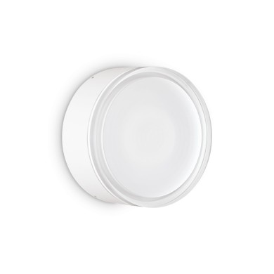 Plafonnier URANO PL1 BIG Blanc 15W max IDEAL LUX 168050