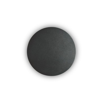 Applique Murale COVER Noir LED 9W Rond IDEAL LUX 195742