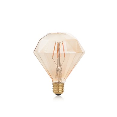 Ampoule (x10) 4W E27 Ambré D10,5 IDEAL LUX 201269