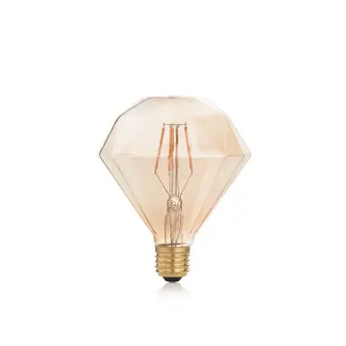 Ampoule (x10) 4W E27 Ambré D10,5 IDEAL LUX 201269