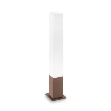 Borne extérieure EDO OUTDOOR Café 1xGX53 15W Carré IDEAL LUX 213088