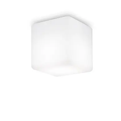 Plafonnier LUNA Blanc E27 1x42W  IDEAL LUX 213194