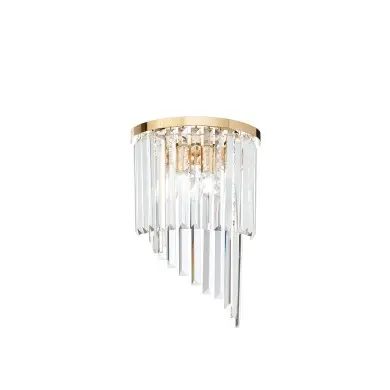 Applique Murale CARLTON Or E14 3x40W IDEAL LUX 213491